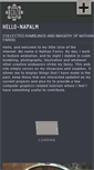 Mobile Screenshot of hello-napalm.com